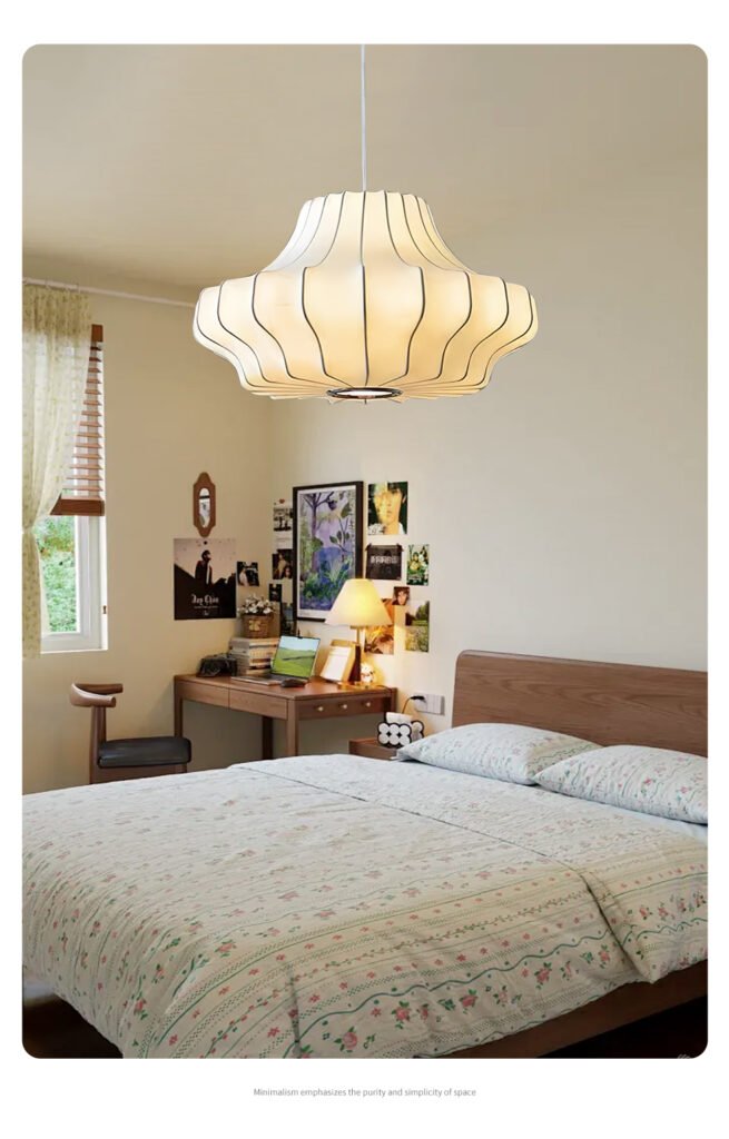 Single-Layer Diamond Silk-Like Pendant Light