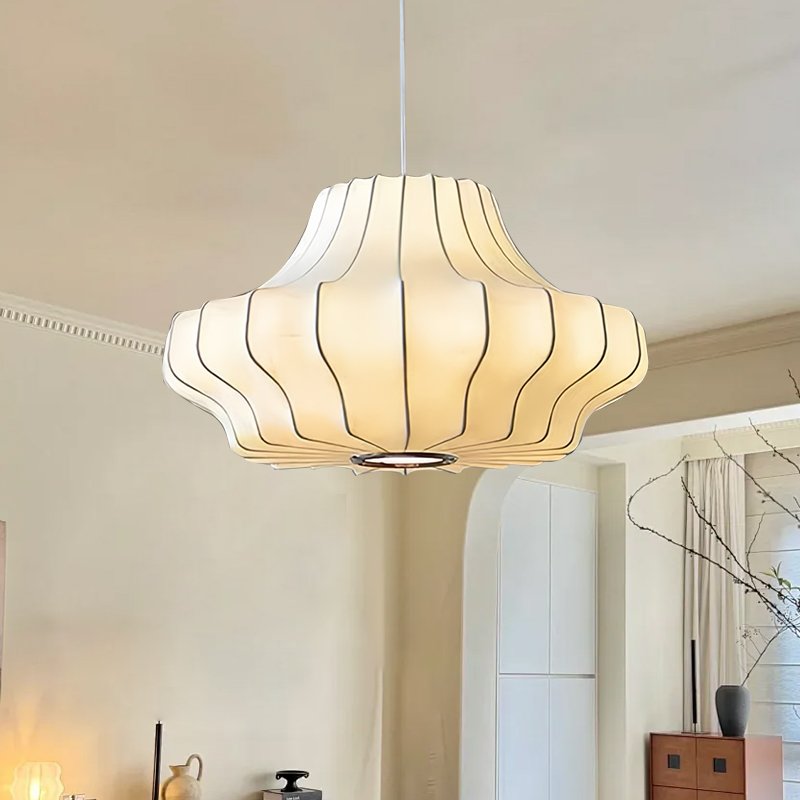 Single-Layer Diamond Silk-Like Pendant Light