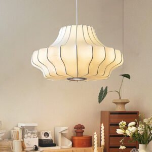 Single-Layer Diamond Silk-Like Pendant Light