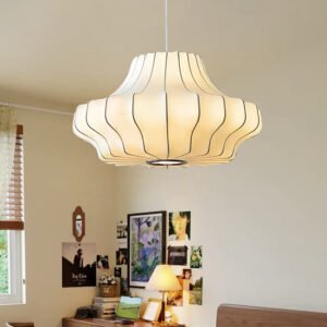 Single-Layer Diamond Silk-Like Pendant Light