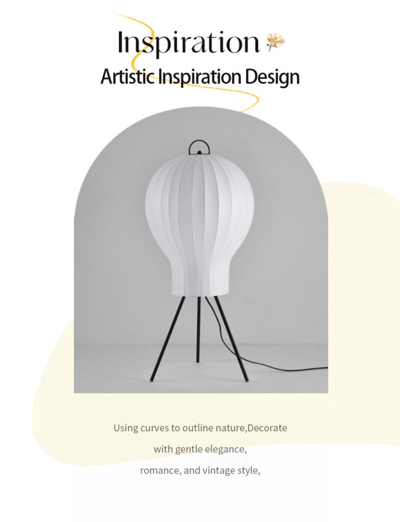 Balloon Silk-like Floor Lamp