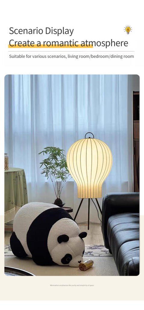 Balloon Silk-like Floor Lamp