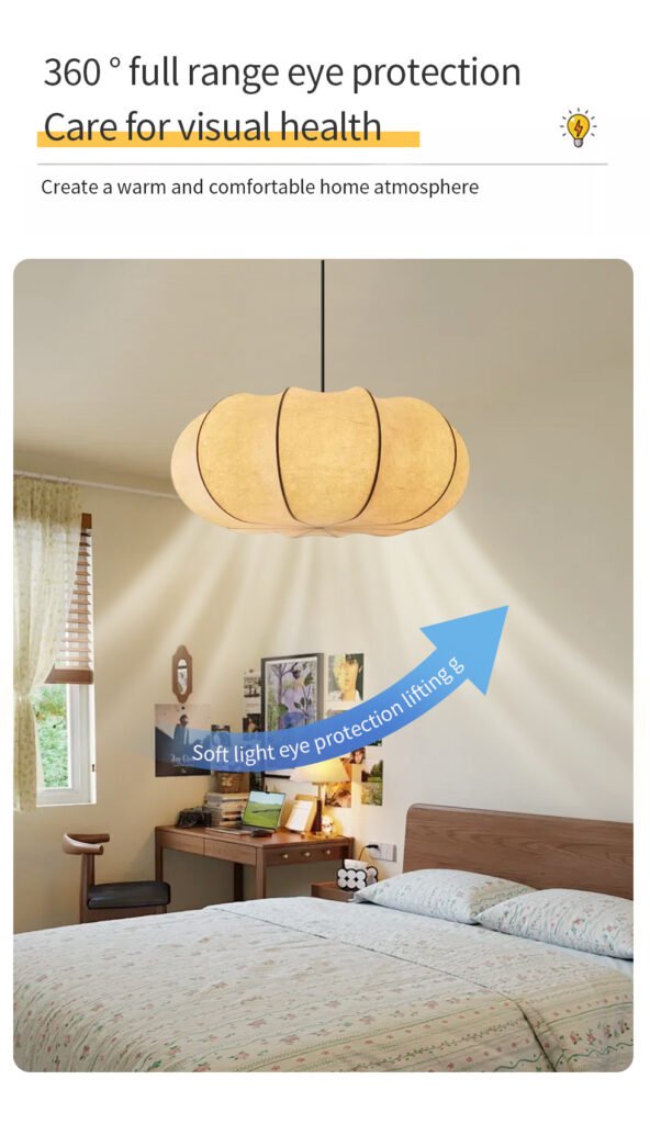Classic Pumpkin Silk-like Pendant