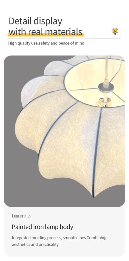 Classic Pumpkin Silk-like Pendant