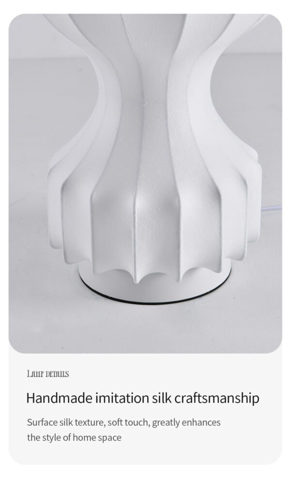 Mushroom Silk-like Table Lamp