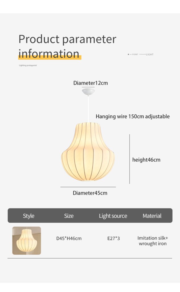 Pear Silk-like Pendant
