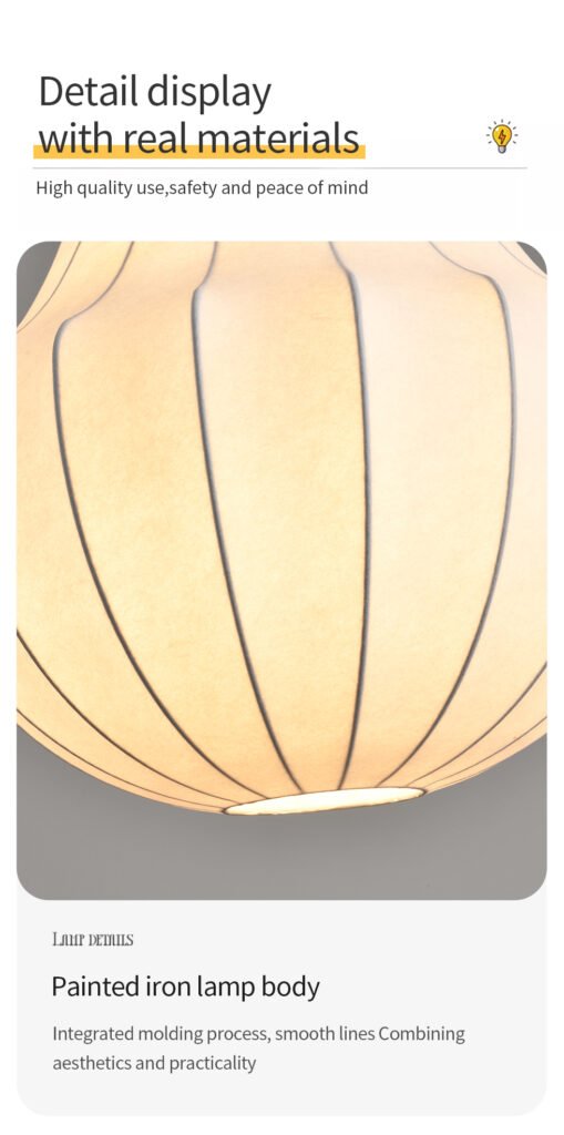 Pear Silk-like Pendant