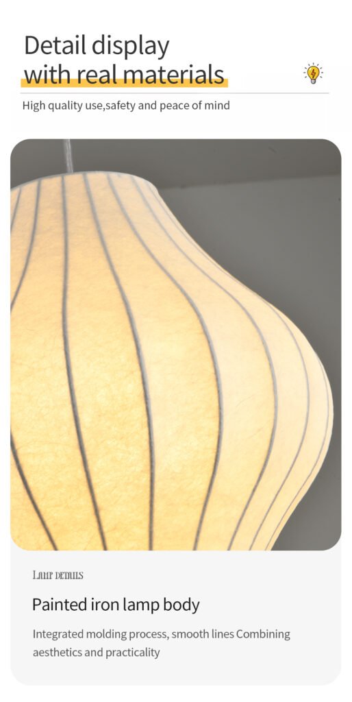 Waist Drum Silk-like Pendant